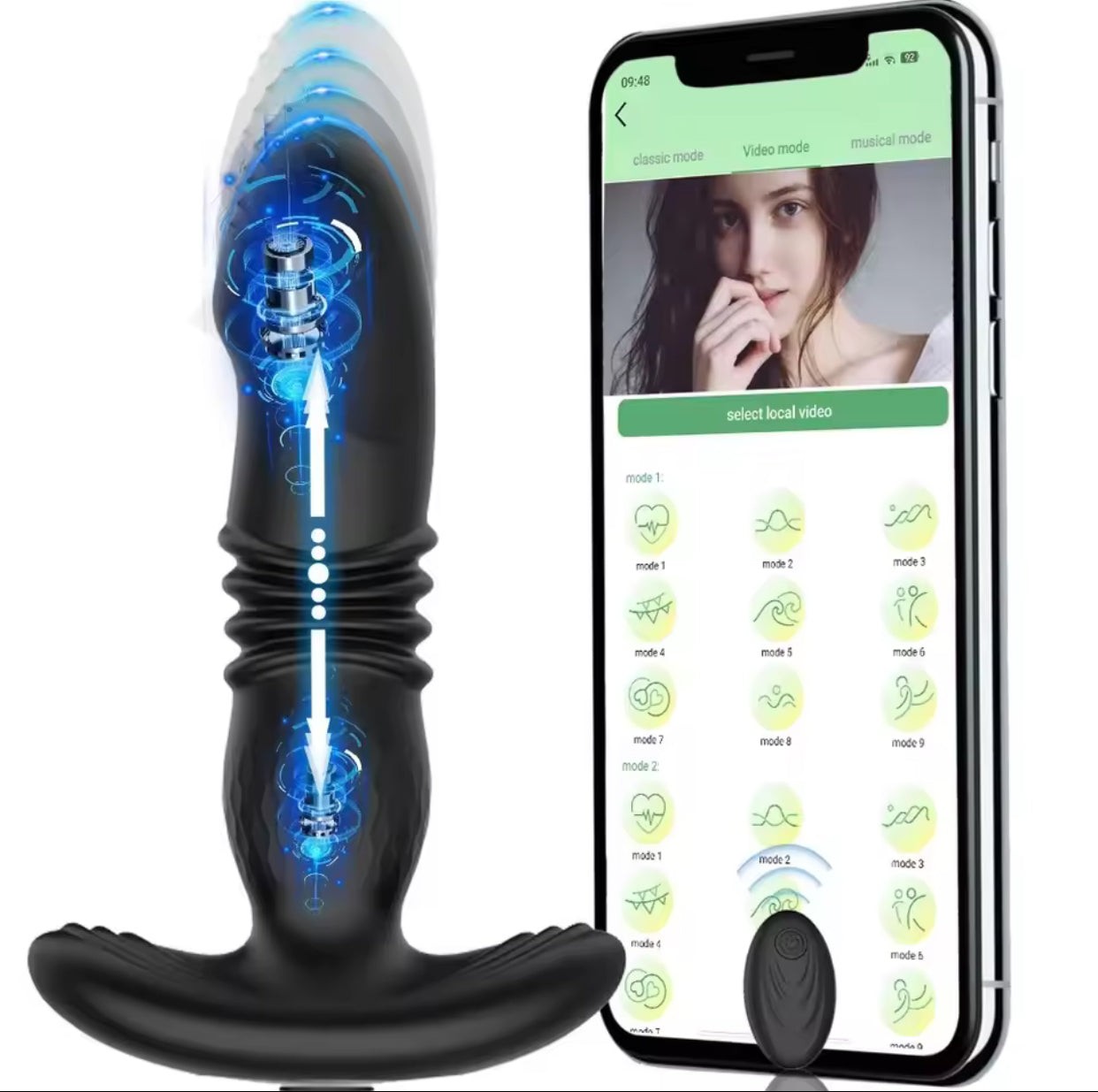 Derriere Plug Pro (thrusting)