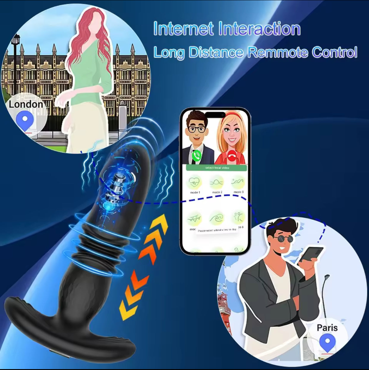 Derriere Plug Pro (thrusting)