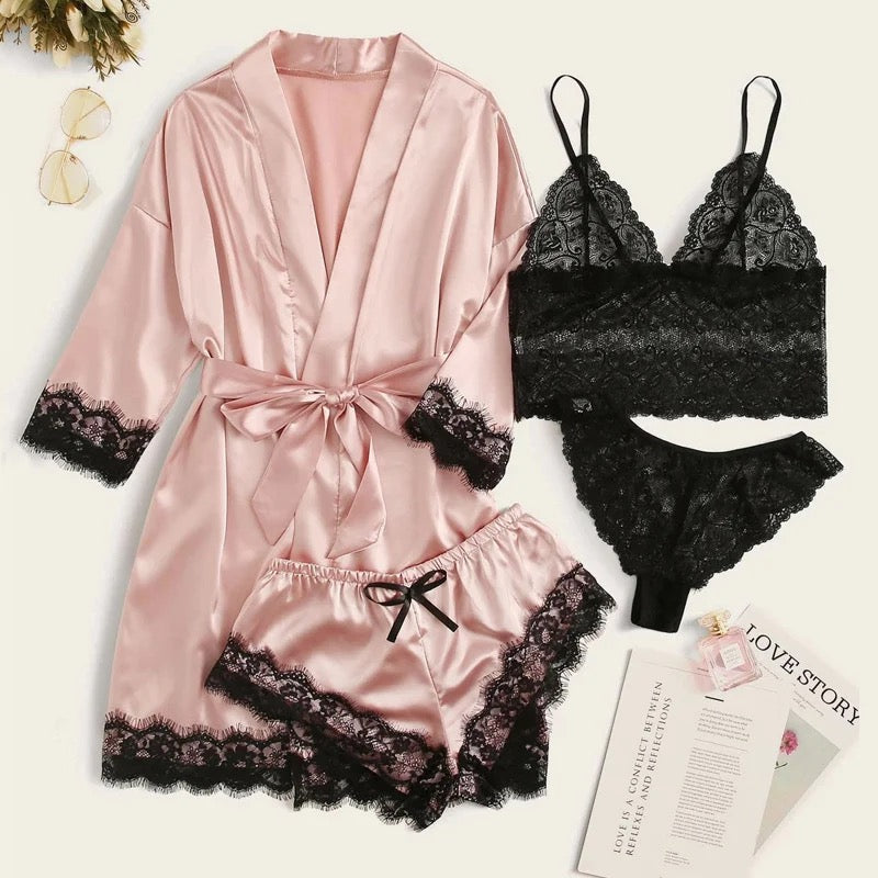 4 Piece Sleep Wear