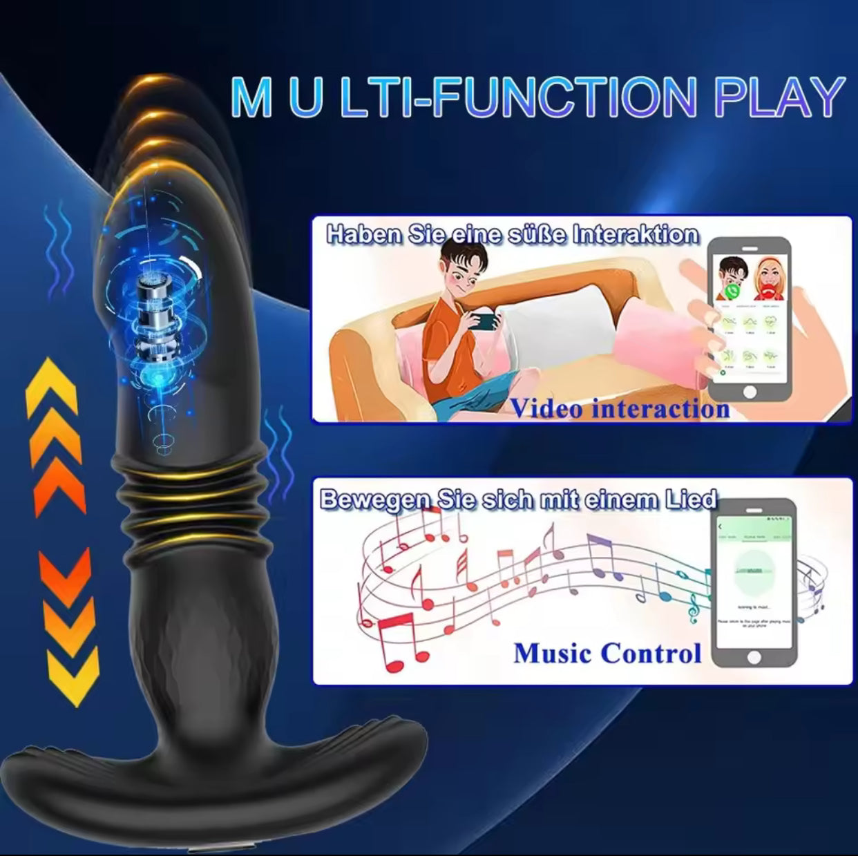 Derriere Plug Pro (thrusting)