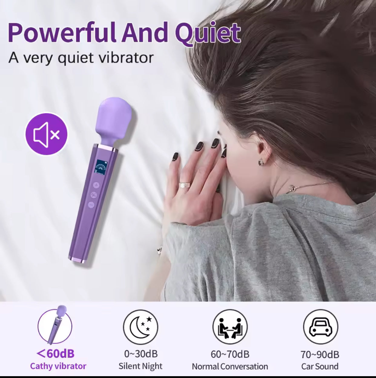 LCD Wand Massager