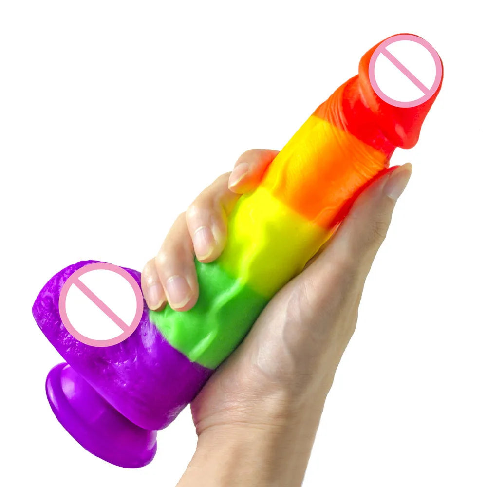 Rainbow Dildo