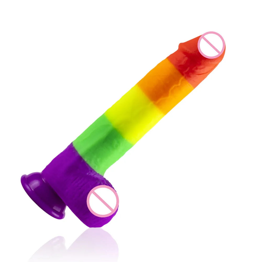 Rainbow Dildo