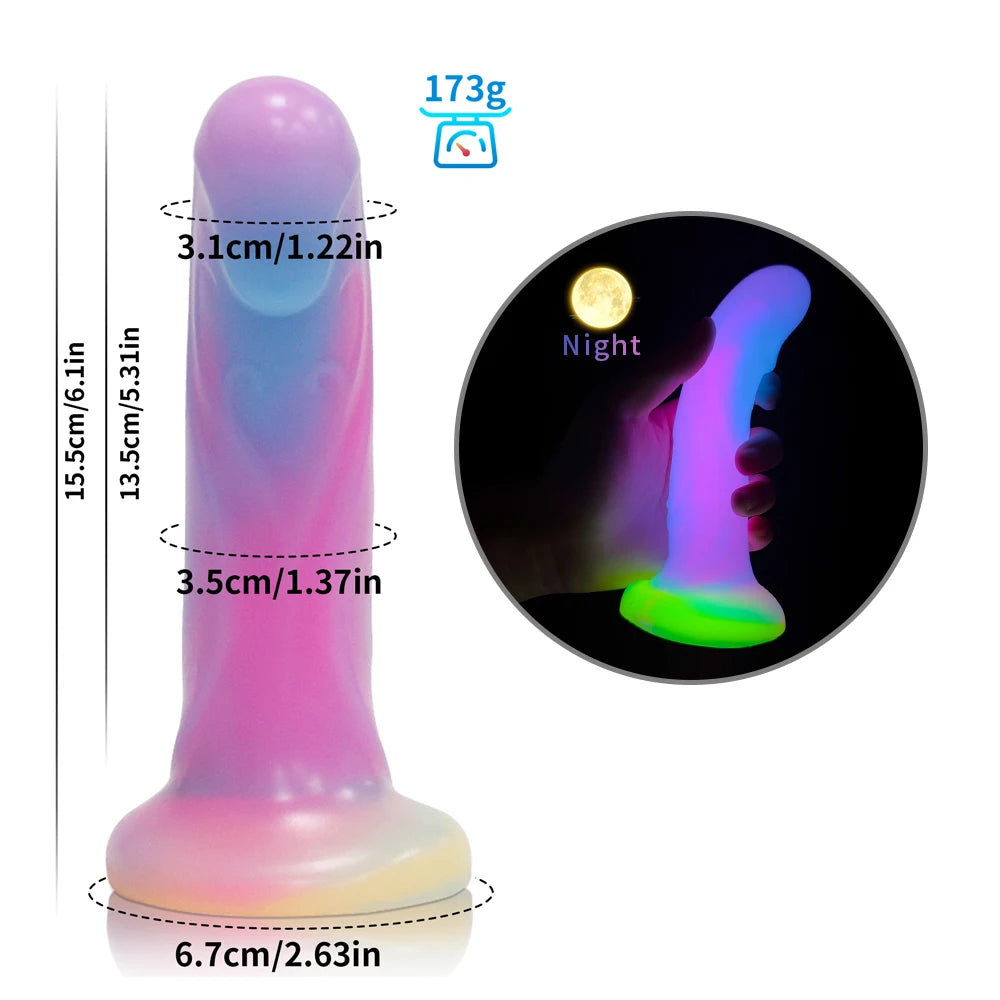 Glow In The Dark Dragon Dildo