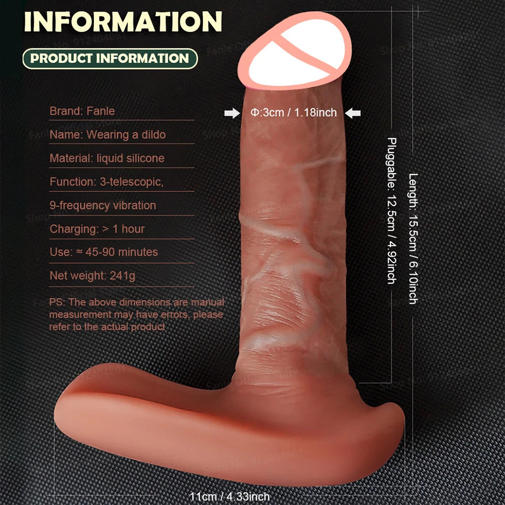 Thrusting Wearable Dildo