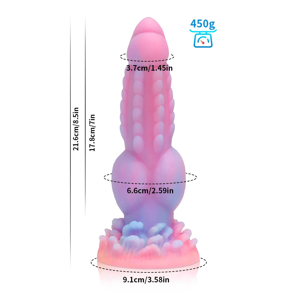 Glow In The Dark Dragon Dildo