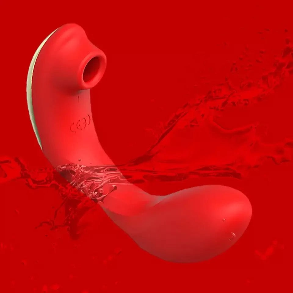 Ruby Romance Air-pulse Vibe