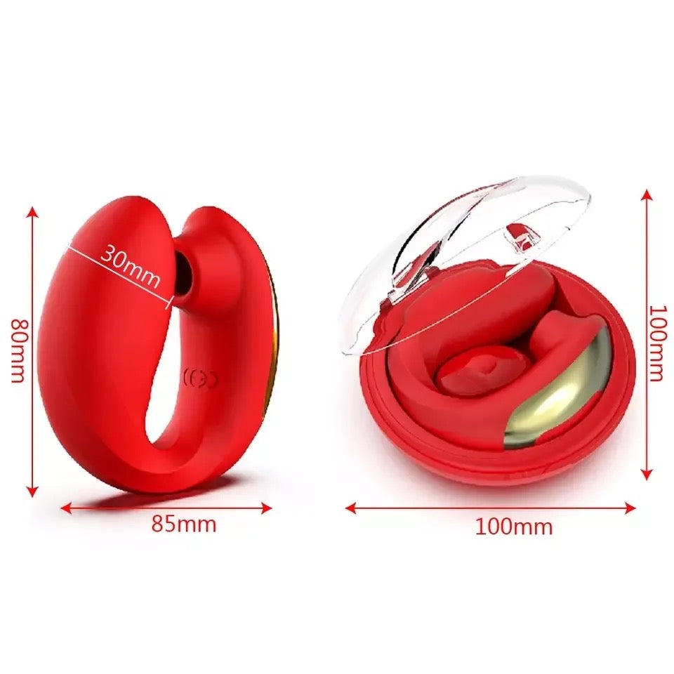 Ruby Romance Air-pulse Vibe