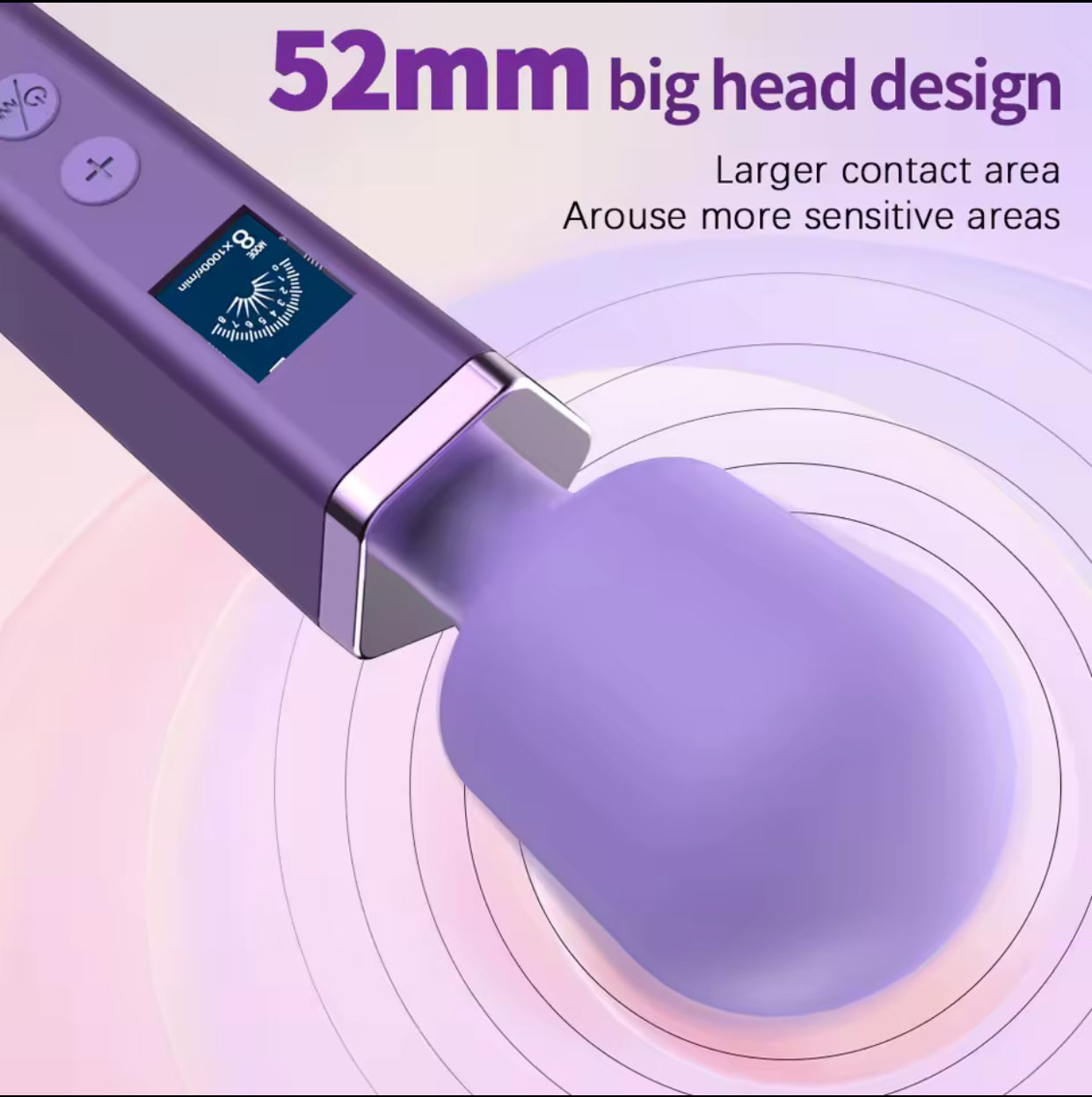 LCD Wand Massager