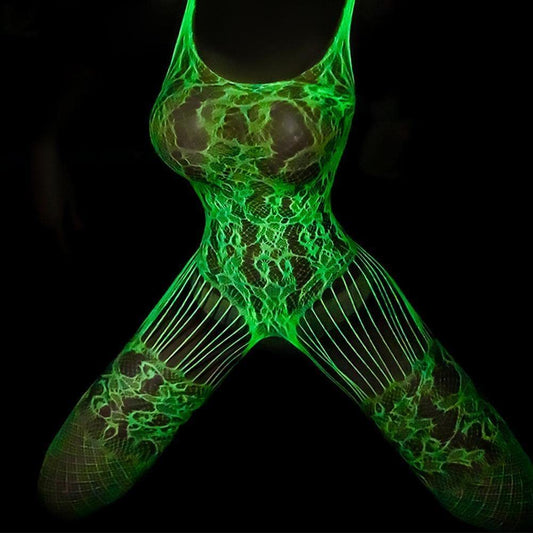 Luminous FishNet Bodysuit