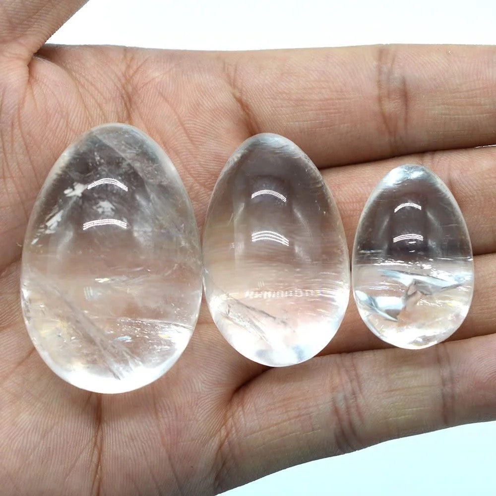 Clear Yoni Egg Set (3)