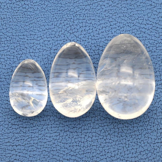 Clear Yoni Egg Set (3)