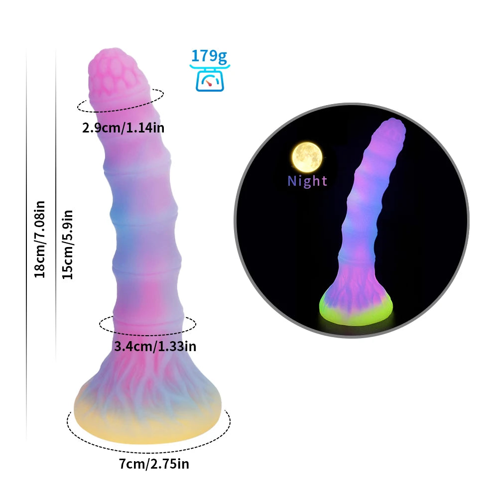Glow In The Dark Dragon Dildo