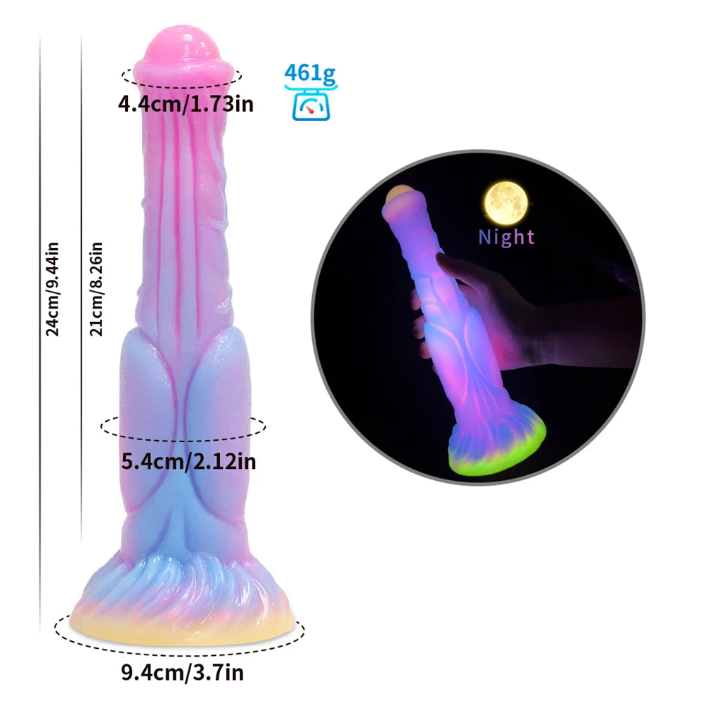 Glow In The Dark Dragon Dildo