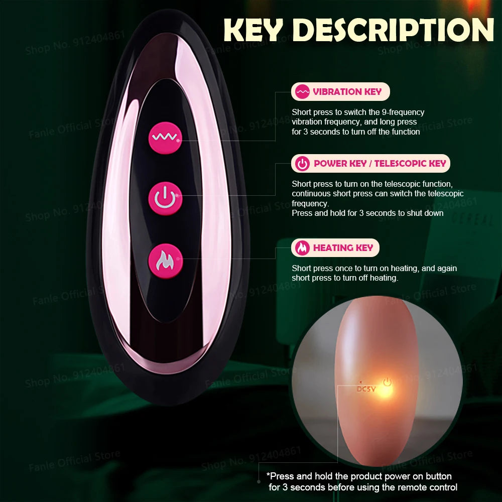 Thrusting Wearable Dildo
