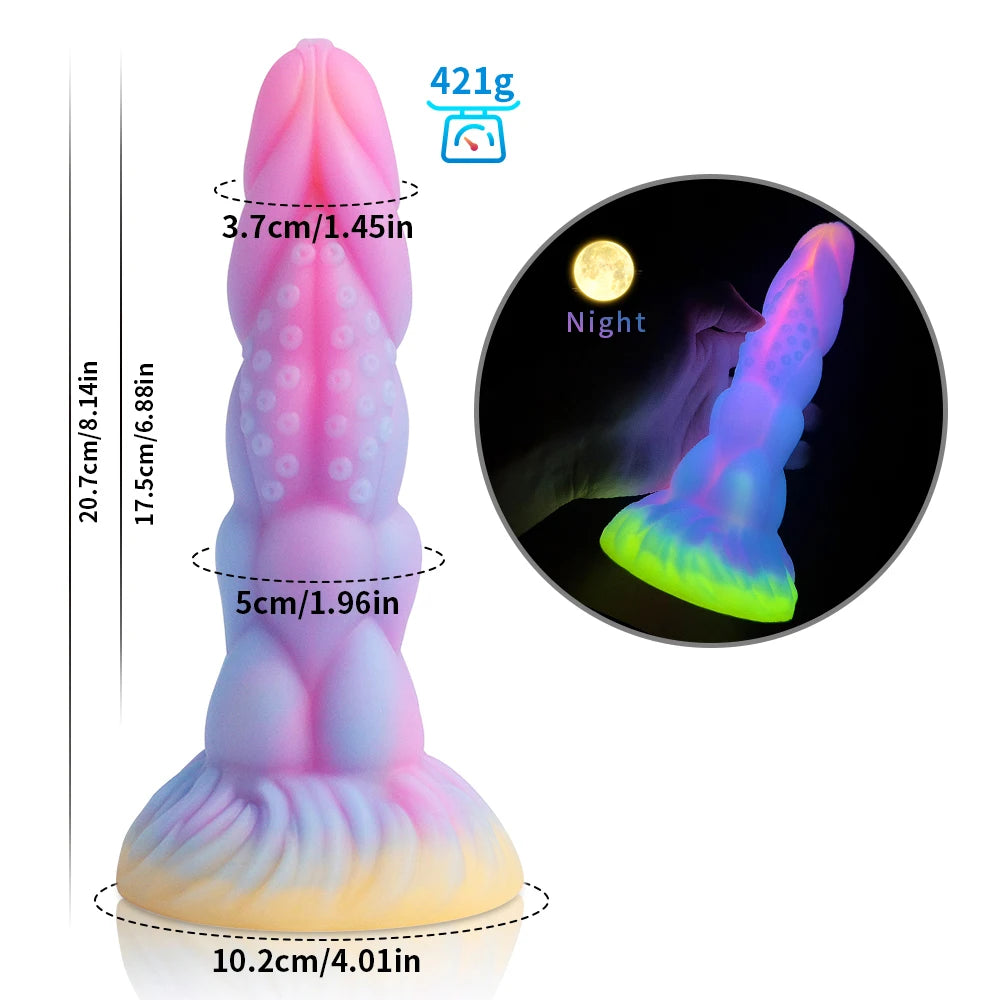 Glow In The Dark Dragon Dildo