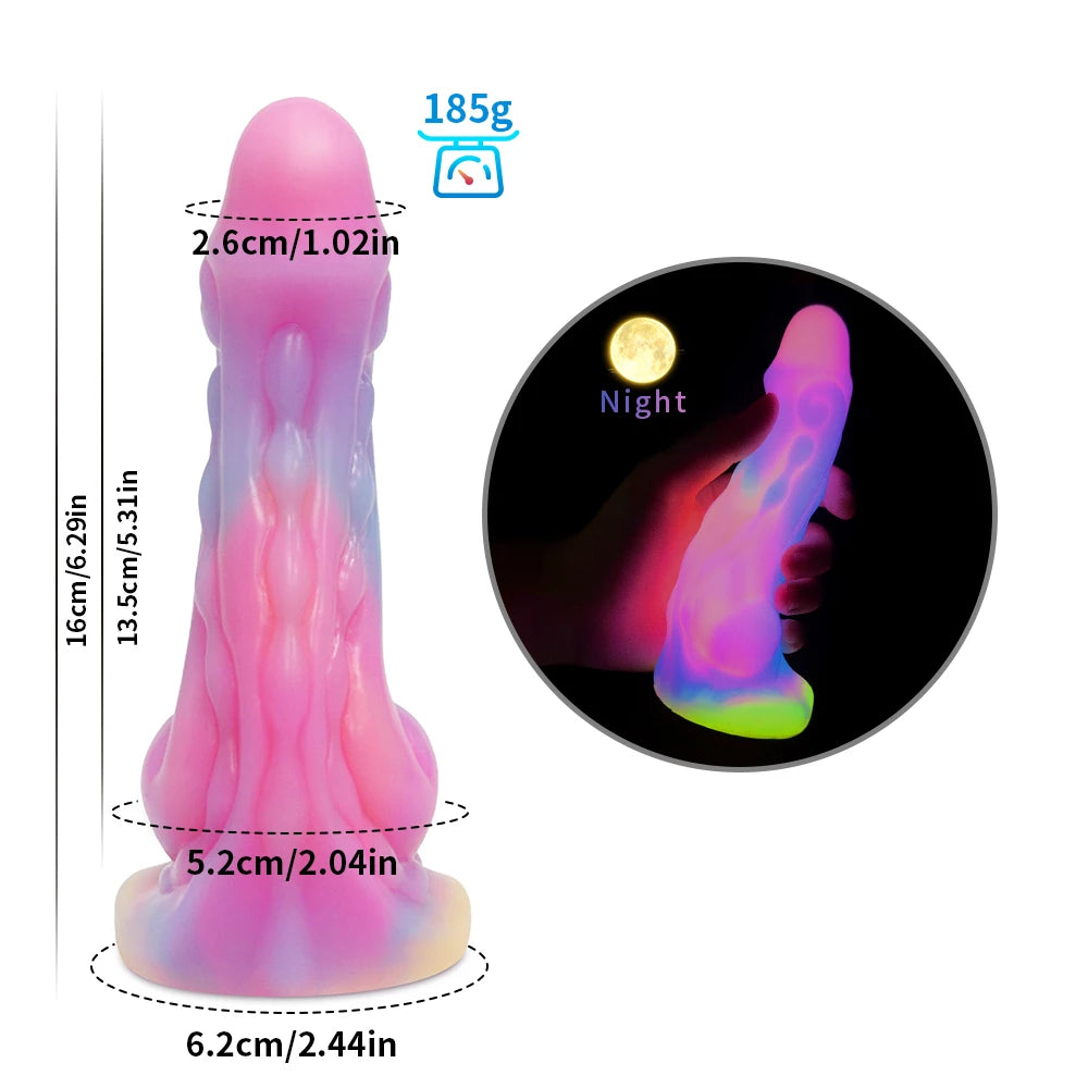Glow In The Dark Dragon Dildo