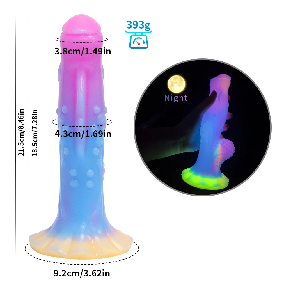 Glow In The Dark Dragon Dildo