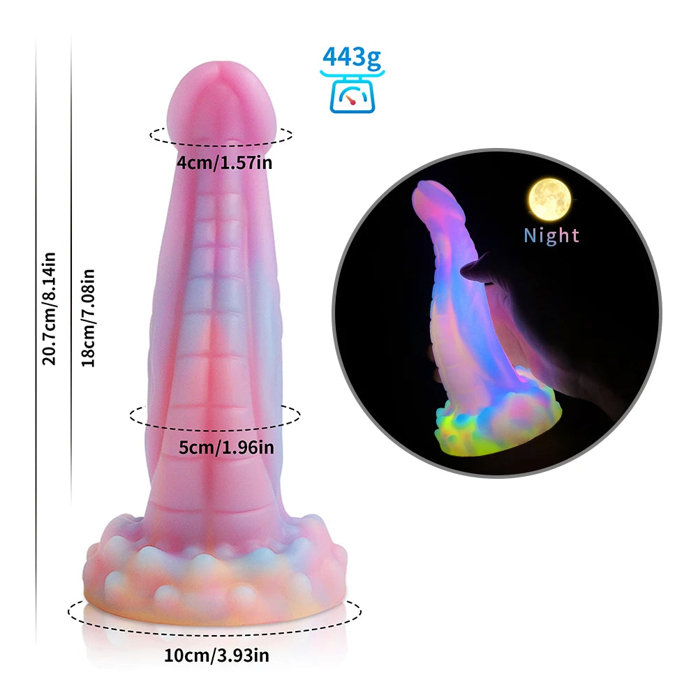 Glow In The Dark Dragon Dildo